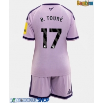 Maglie da calcio Newcastle United Bazoumana Toure #17 Terza Maglia Bambino 2026-27 Manica Corta + Pantaloni corti)